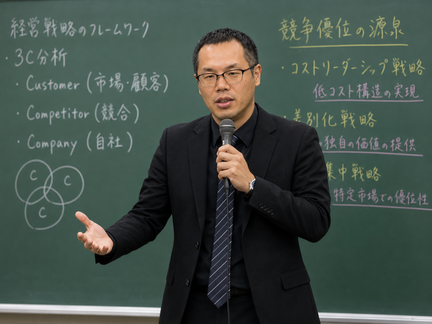 西村暢史教授の講義風景